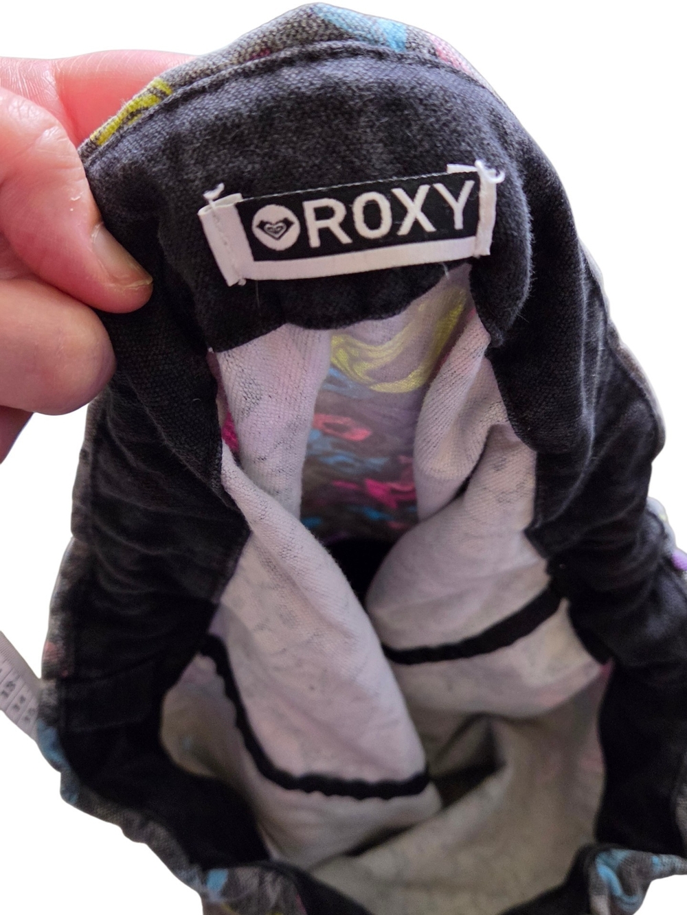 Throwback Y2K Roxy Drawstring Knapsack - Picture 9 of 11